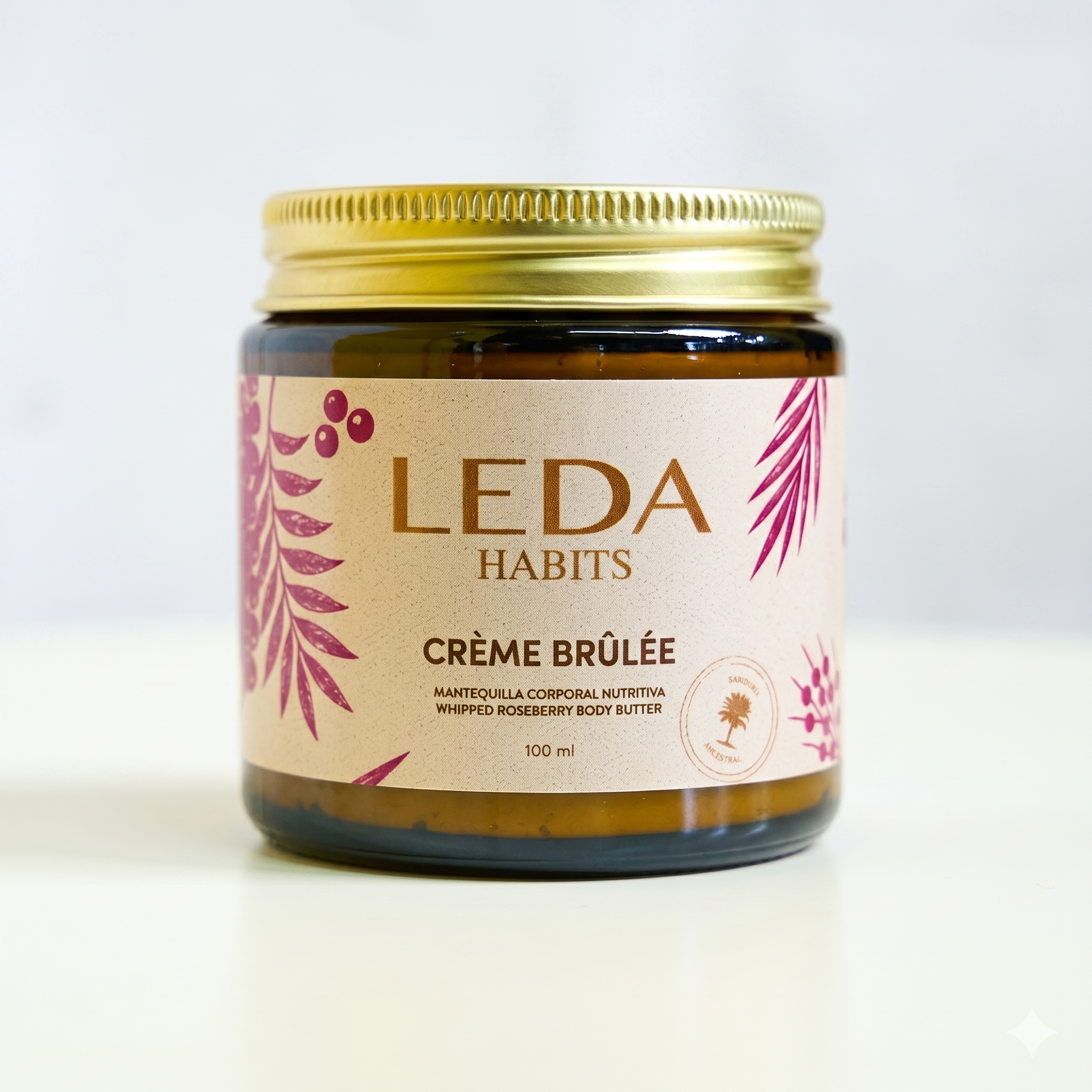 Crème Brûlée - Mantequilla Corporal Fresas y Rosas